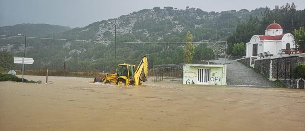 Πλημμύρισε το Οροπέδιο Λασιθίου (εικόνες)