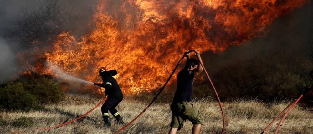 Μέτωπα φωτιάς στην Πελοπόννησο