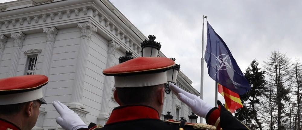 Σε πανηγυρικό κλίμα η είσοδος της Βόρειας Μακεδονίας στο ΝΑΤΟ