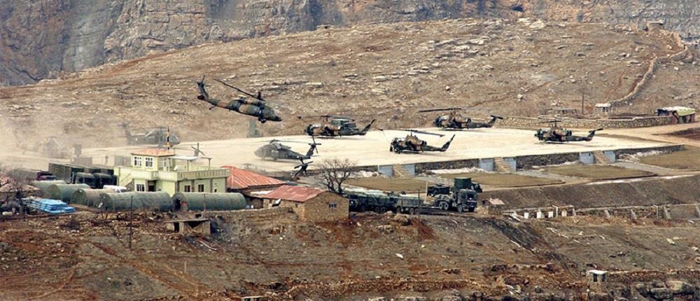 Τουρκικό ελικόπτερο καταρρίφθηκε από τους Κούρδους στη Συρία