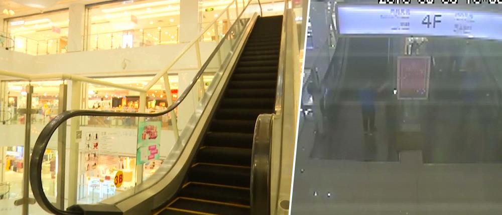 Ήρωας σώζει 3χρονη που κρεμάστηκε από κυλιόμενες σκάλες (βίντεο)