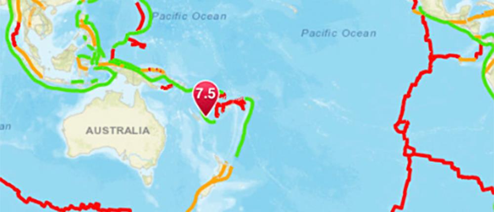 Ισχυρός σεισμός και μικρό “τσουνάμι” στον Ειρηνικό Ωκεανό