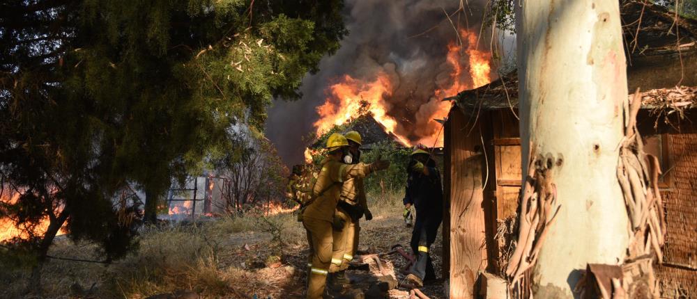 Φωτιά στην Αχαΐα - Χρυσοχοΐδης: Κατορθώσαμε να μην λάβει μεγαλύτερες διαστάσεις