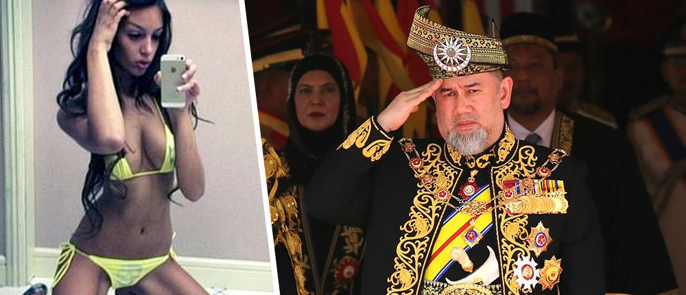 Ο βασιλιάς της Μαλαισίας παραιτήθηκε μετά τον γάμο του με αμφιλεγόμενο μοντέλο