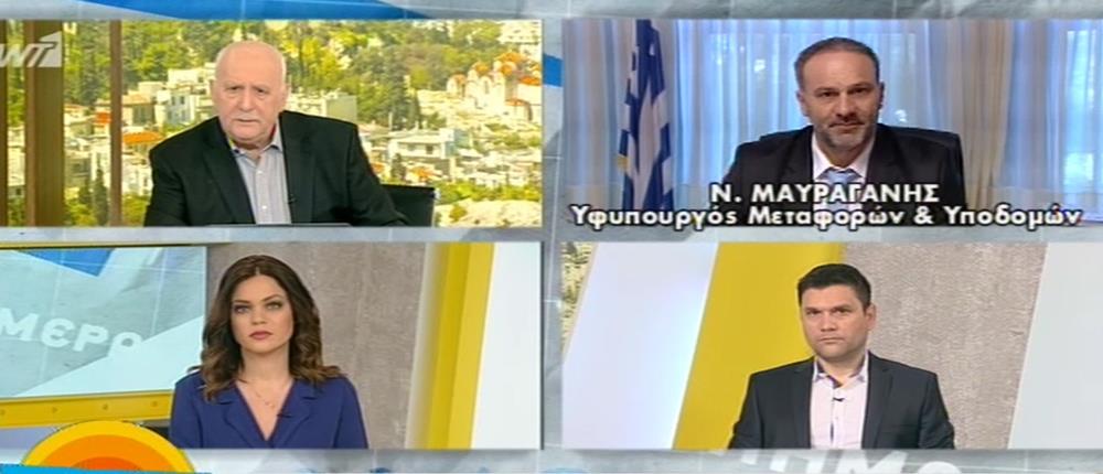 Μαυραγάνης στον ΑΝΤ1: εκτός οχήματος ο εξεταστής για το δίπλωμα οδήγησης (βίντεο)