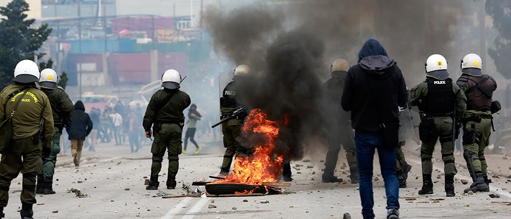 Ταυτοποιήθηκαν 14 άτομα για τα επεισόδια στη Μόρια