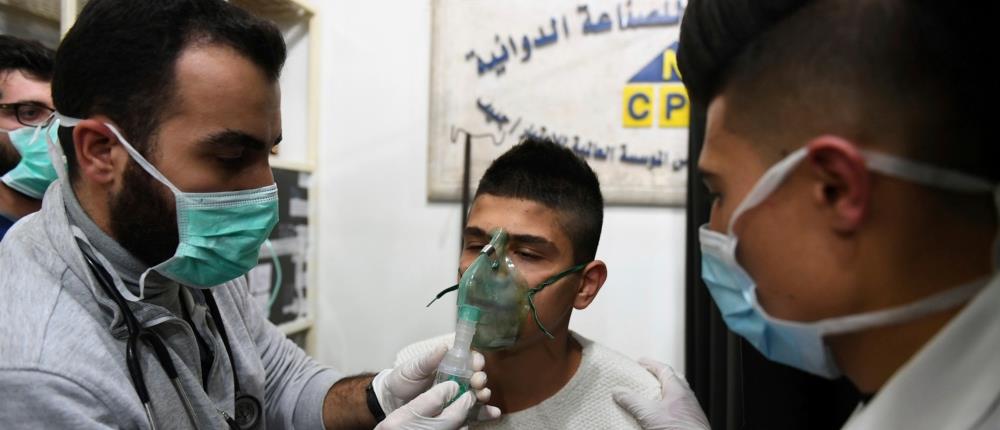 Επίθεση με χημικά στο Χαλέπι (σκληρές εικόνες)