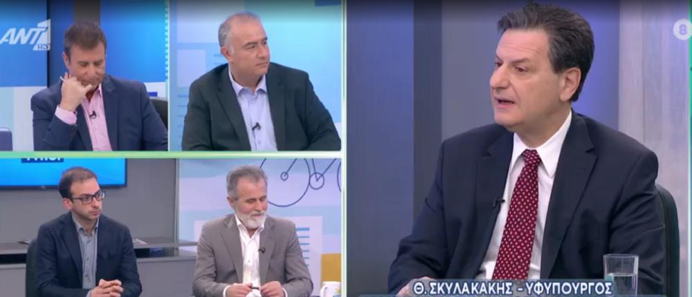 Σκυλακάκης στον ΑΝΤ1: το μεγάλο στοίχημα του 2020 είναι οι επενδύσεις