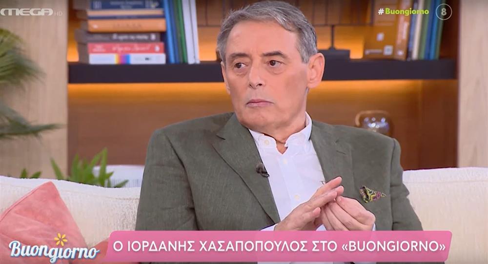 Ο Ιορδάνης Χασαπόπουλος για τον γάμο του: "Διέρρευσε από μία απερισκεψία, με στεναχώρησε πολύ"
