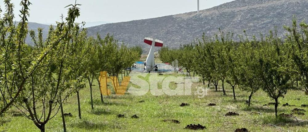 Θήβα: Πτώση αεροσκάφους της Αερολέσχης (βίντεο)