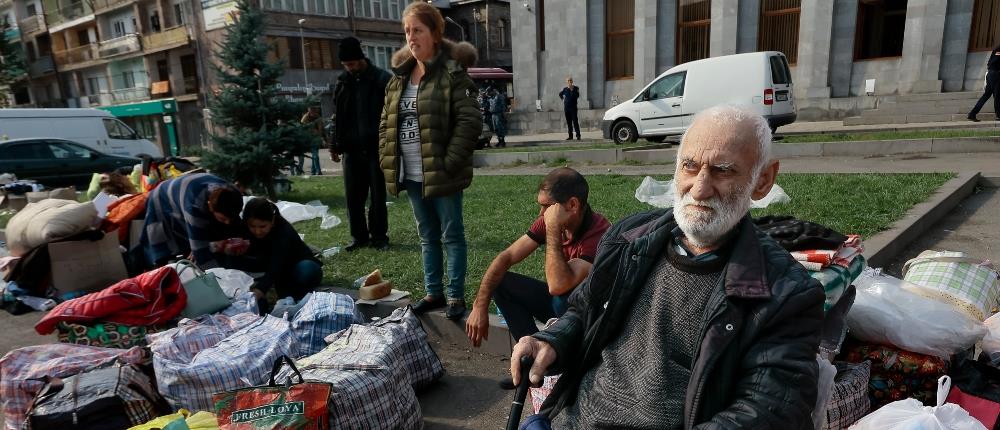 Ναγκόρνο Καραμπάχ: Πάνω από 10000 Αρμένιοι πρόσφυγες