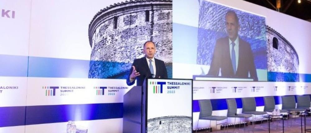 Thessaloniki Summit - Γεραπετρίτης: Επιμένουμε υπέρ της ευρωπαϊκής ενσωμάτωσης των Δυτικών Βαλκανίων (εικόνες)