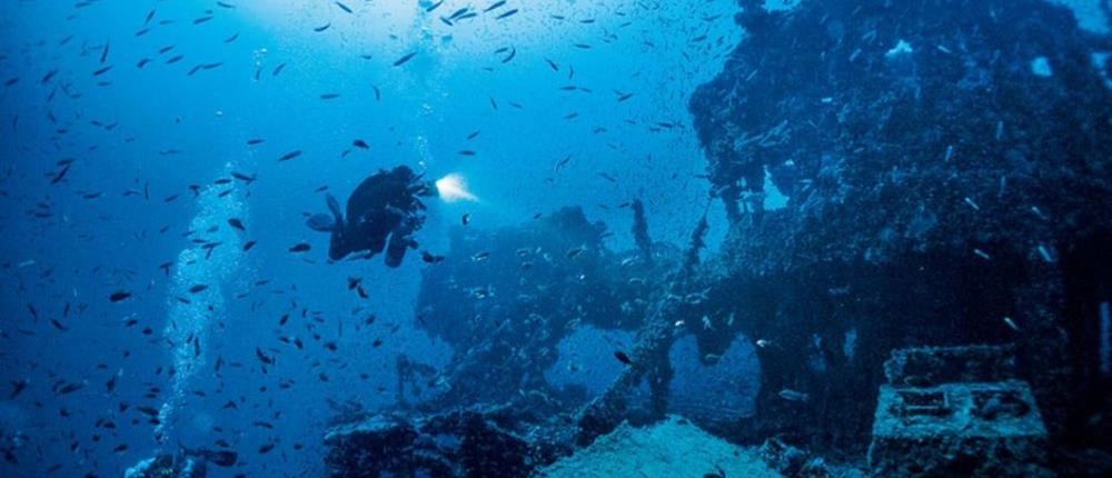 Ξενάγηση σε υποβρύχιες αρχαίες πόλεις