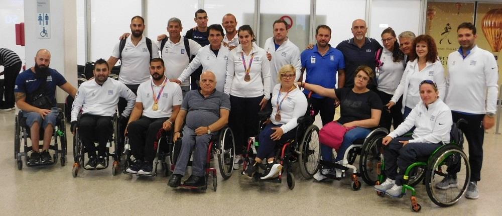 Με 8 μετάλλια επέστρεψε η Παραολυμπιακή Ομάδα από το Παγκόσμιο του Λονδίνου