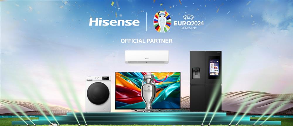 Euro 2024: Η Hisense προσφέρει απόλαυση... κατ' οίκον