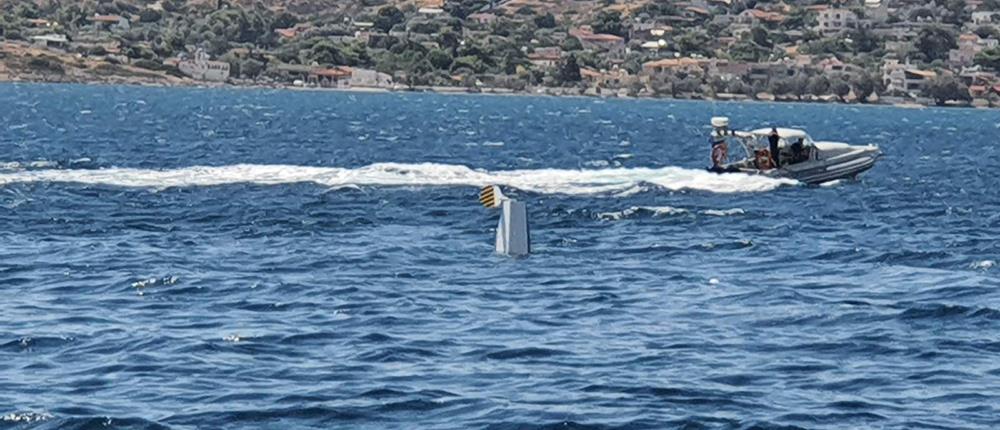 Σαλαμίνα - Πτώση Air Tractor: Σώοι οι δυο επιβαίνοντες (εικόνες)