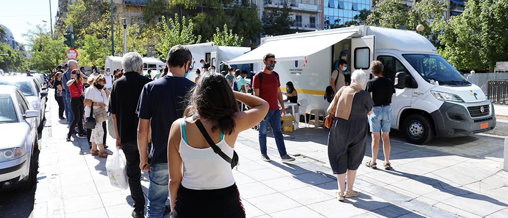 Εκατοντάδες rapid τεστ στην πλατεία Βικτωρίας - Τι έδειξαν τα αποτελέσματα 