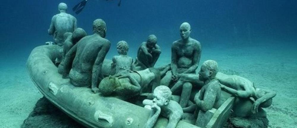 Το πρώτο υποβρύχιο μουσείο γλυπτών στην Ευρώπη (φωτό)