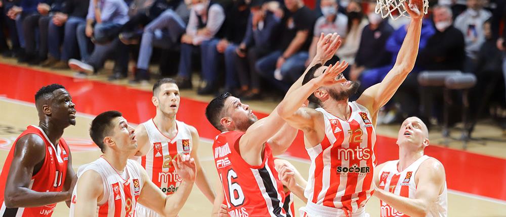 Euroleague - Ολυμπιακός: Ο Ερυθρός Αστέρας έβαλε τέλος στο σερί των Πειραιωτών