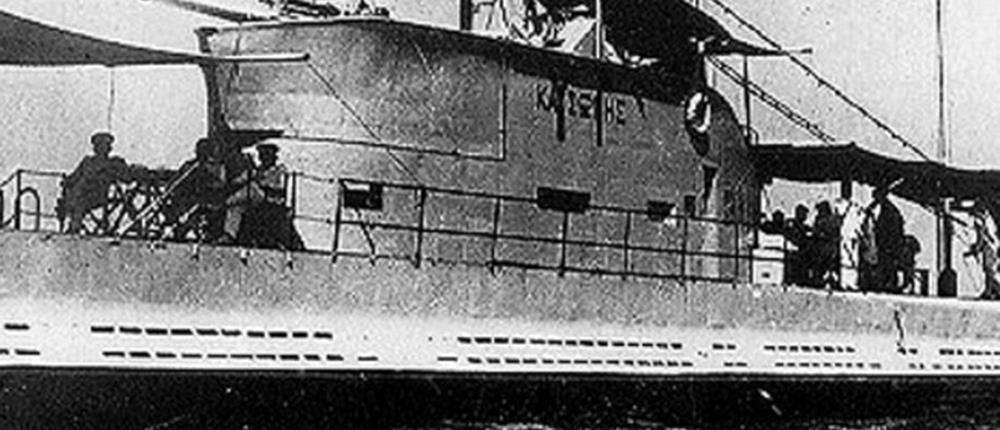 Εντοπίσθηκε η ακριβής θέση του ιστορικού ναυαγίου του υποβρυχίου “Κατσώνης” (φωτο)