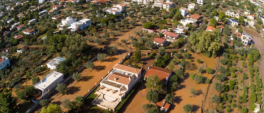 “Γηρυόνης”: η πλημμυρισμένη Κινέτα από ψηλά (εικόνες)