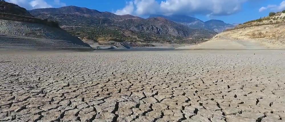 Το φράγμα της Φανερωμένης έγινε… Σαχάρα (βίντεο)