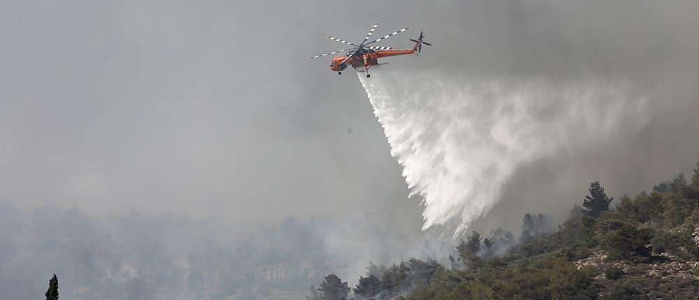 Λευκάδα: Φωτιά στο Πόρτο Κατσίκι