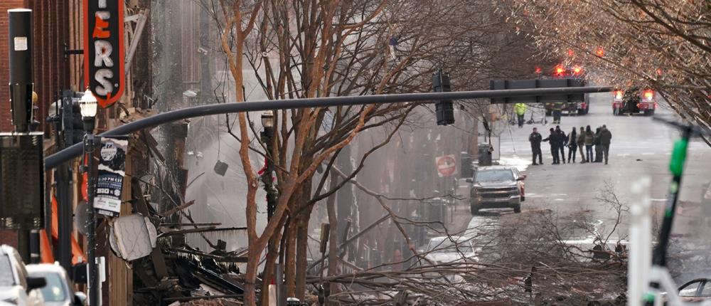 Νάσβιλ: Θρίλερ με την έκρηξη στο κέντρο της πόλης (εικόνες)