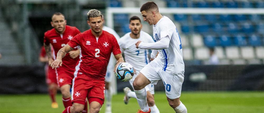 Nations League -Εθνική Ελλάδος: “Φιλική” νίκη επί της Μάλτας 