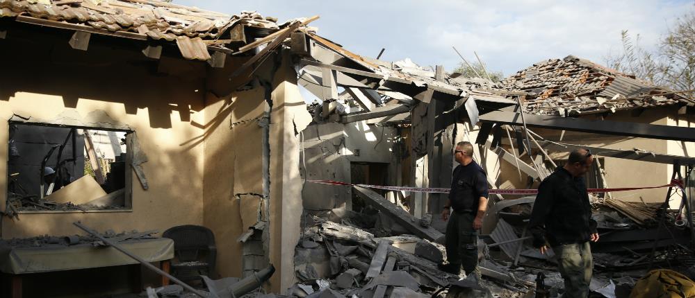 Ισραήλ: ισοπεδώθηκε σπίτι από επίθεση με ρουκέτα (βίντεο)