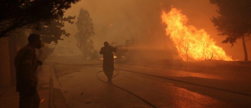 Φωτιά στην Πεντέλη: τραυματίας με εγκαύματα στο 60% του σώματος του