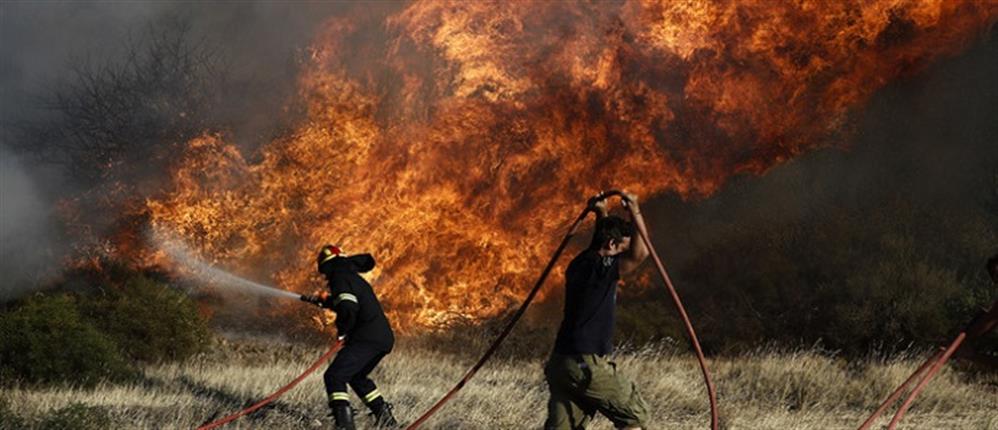 Μεγάλη πυρκαγιά ξέσπασε στα Καλάβρυτα