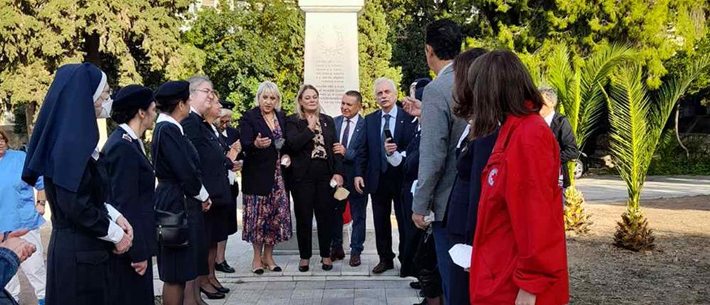 Ο ΕΕΣ τίμησε τις ηρωίδες αδελφές Νοσοκόμες που θυσιάστηκαν στο Έπος του 1940  (εικόνες)