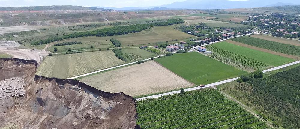 “Καμπανάκι” σε πέντε χωριά από μεγάλη κατολίσθηση