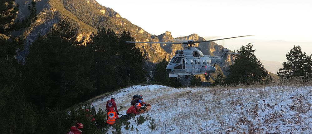 Κρήτη: επιχείρηση διάσωσης νεαρού στον Ψηλορείτη (βίντεο)