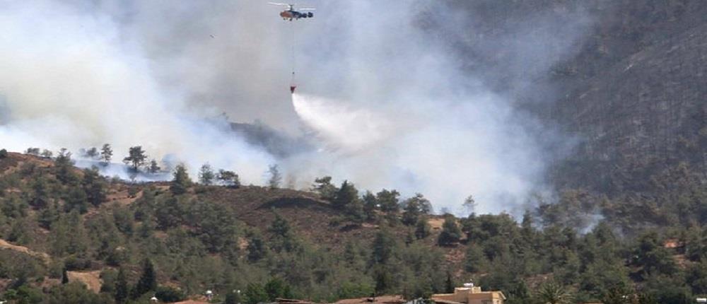 Κύπρος: Εκτός ελέγχου η πυρκαγιά, νεκρός ένας πυροσβέστης (φωτο)