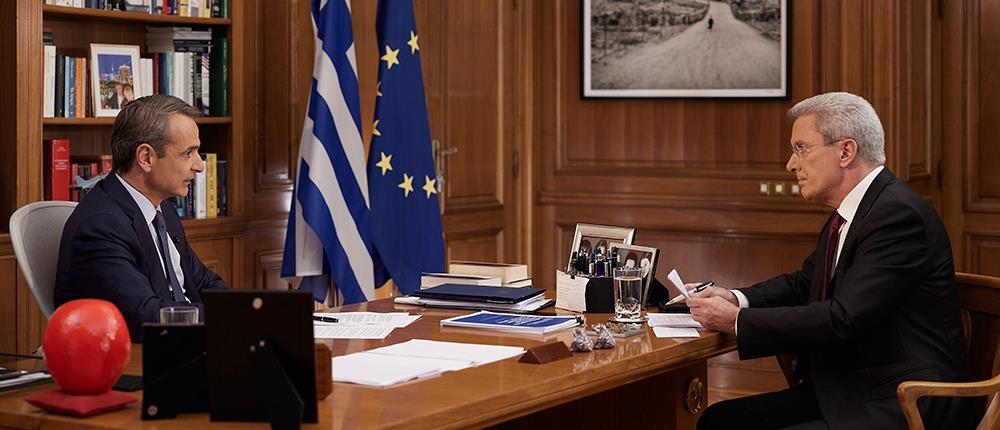 Μητσοτάκης στον ΑΝΤ1 για ακρίβεια: Αν χρειαστεί, θα τα βάλουμε με πολυεθνικούς κολοσσούς