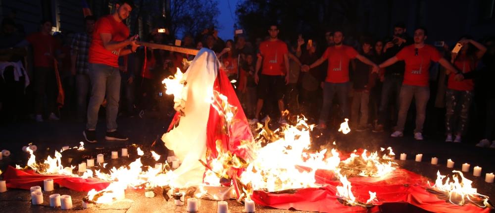 Επεισοδιακές διαδηλώσεις Αρμενίων σε Αθήνα και Θεσσαλονίκη (βίντεο)