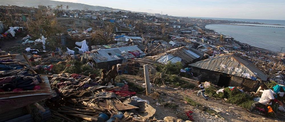 Καταστροφικό το πέρασμα του κυκλώνα Μάθιου από την Αϊτή