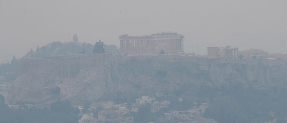 Φωτιές: Μεγάλες ποσότητες μικροσωματιδίων στον αέρα - Εικόνα από δορυφόρο