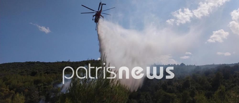 Φωτιά στην Ηλεία: Νέο πύρινο μέτωπο στην Σμέρνα