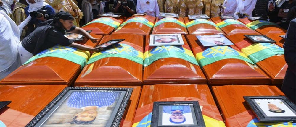 Αιθιοπία: Ανείπωτος θρήνος για τα θύματα της αεροπορικής τραγωδίας