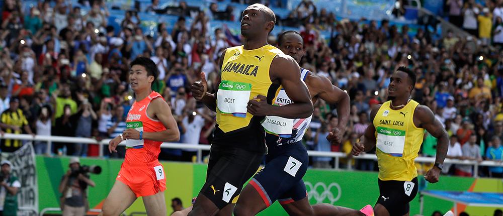 Ο Μπολτ έκανε χατ τρικ στα χρυσά Ολυμπιακά μετάλλια στα 100μ