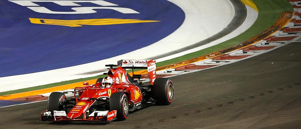 F1: Νικητής στη Σιγκαπούρη ο Φέτελ, 1-3 για την Ferrari