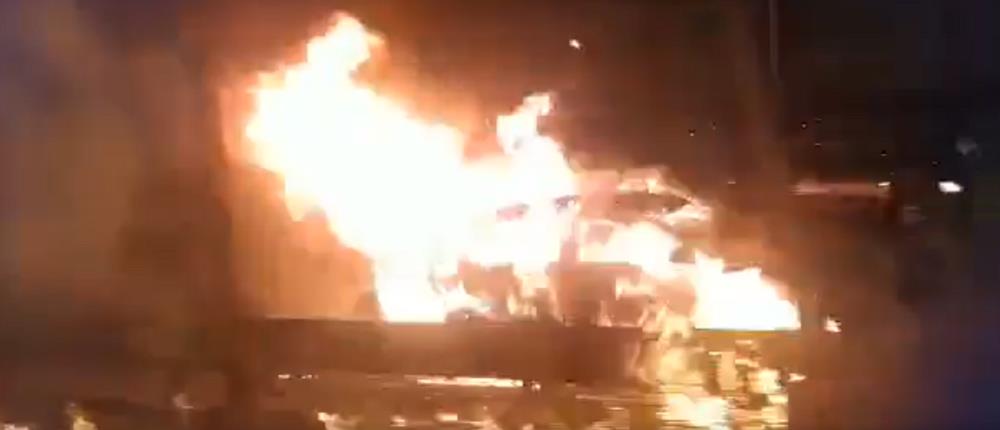 Θεσσαλονίκη: έκαψε κλεμμένο φορτηγό και…δασύλλιο
