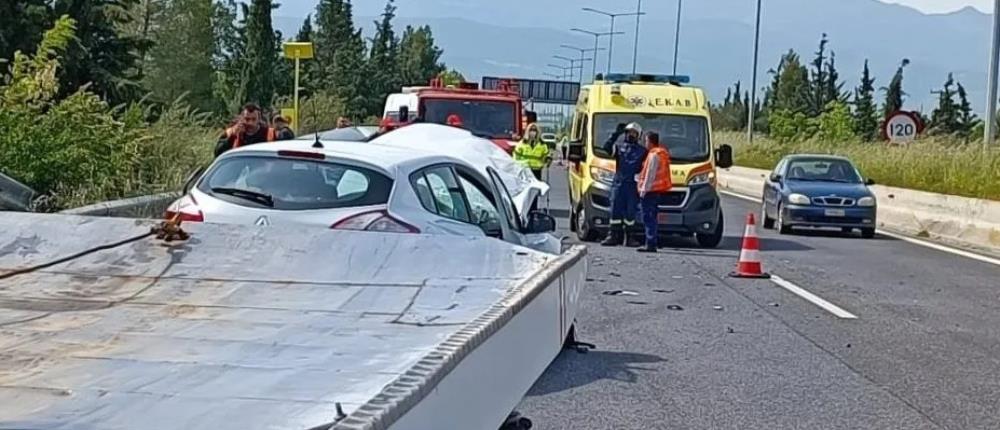 Εθνική Οδός - Τροχαίο: Χωρίς δίπλωμα ο 26χρονος που προκάλεσε το δυστύχημα στην ΛΕΑ