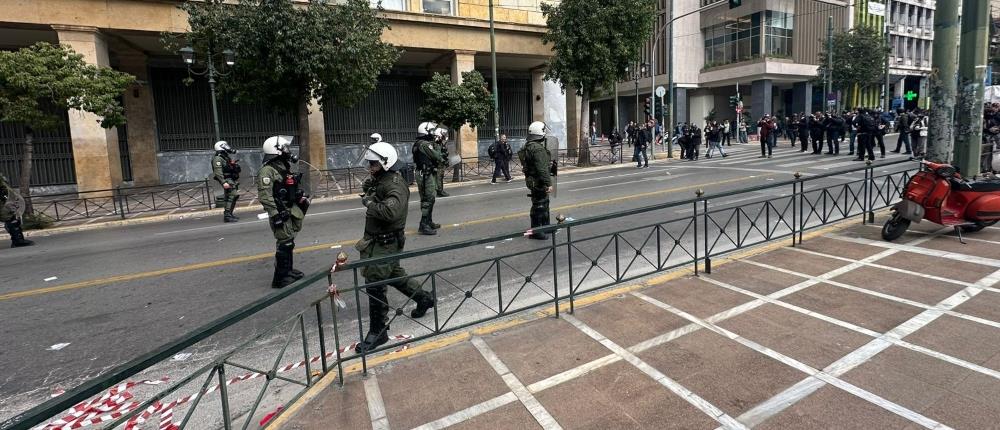 Πανεκπαιδευτικό συλλαλητήριο: Επεισόδια στη Σταδίου