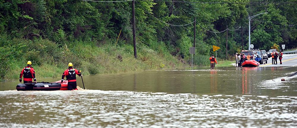 Πλημμύρες στο Κεντάκι: δεκάδες νεκροί και πολλοί αγνοούμενοι