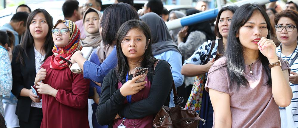 Ισχυρός σεισμός συγκλόνισε την Τζακάρτα (βίντεο)