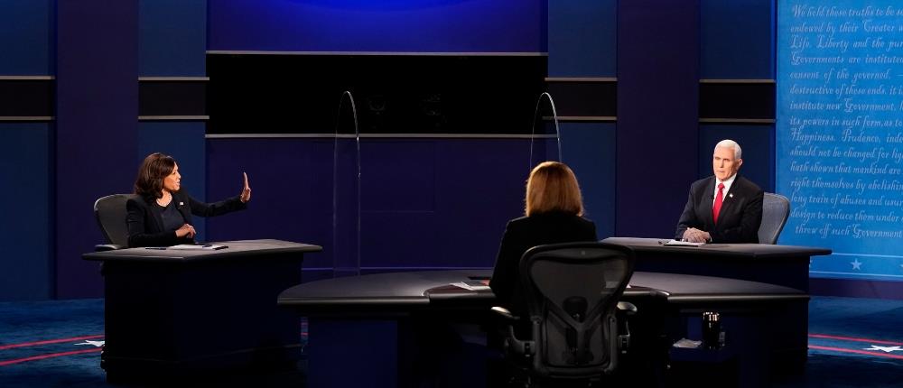 Αμερικανικές εκλογές 2020: το debate Πενς - Χάρις LIVE στον ΑΝΤ1